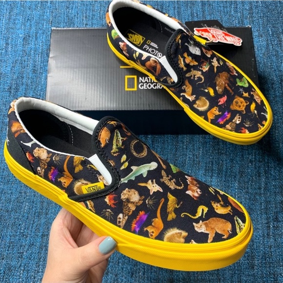 Vans Shoes - NWT Vans x National Geographic Slip On Sneakers